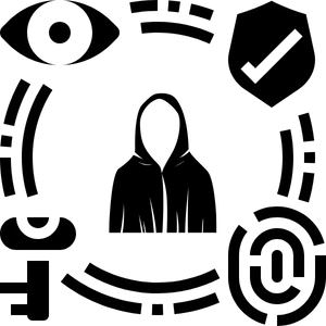 Privacy, Security and Anonimity Icon